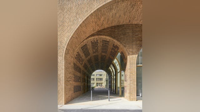 Spaarndammerhart in Amsterdam door Korth Tielens Architecten en Marcel Lok_Architect. Beeld Max Hart Nibbrig