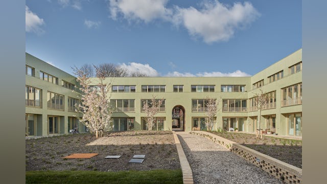 Spaarndammerhart in Amsterdam door Korth Tielens Architecten en Marcel Lok_Architect. Beeld Max Hart Nibbrig