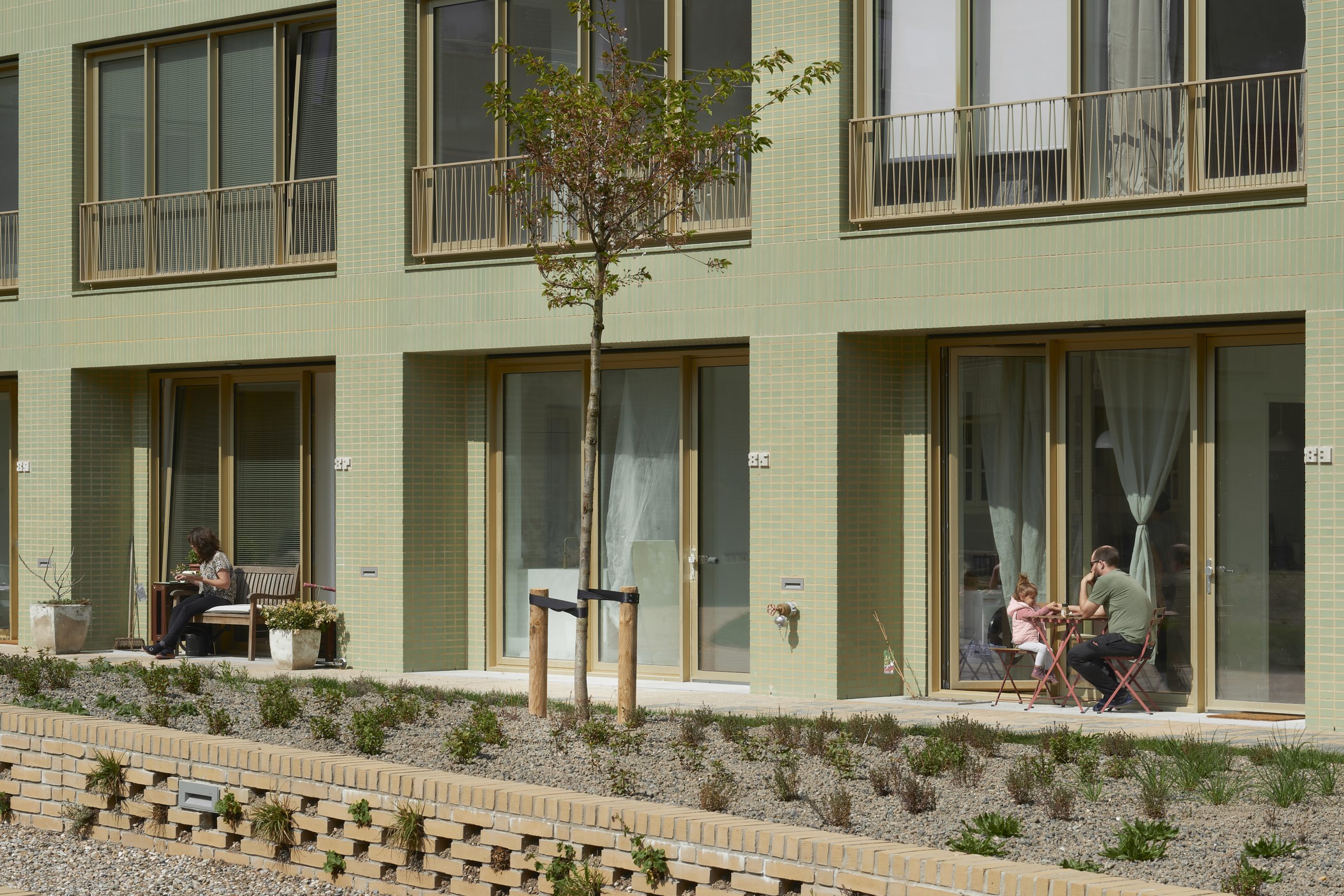 Spaarndammerhart in Amsterdam door Korth Tielens Architecten en Marcel Lok_Architect. Beeld Max Hart Nibbrig