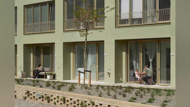 Spaarndammerhart in Amsterdam door Korth Tielens Architecten en Marcel Lok_Architect. Beeld Max Hart Nibbrig