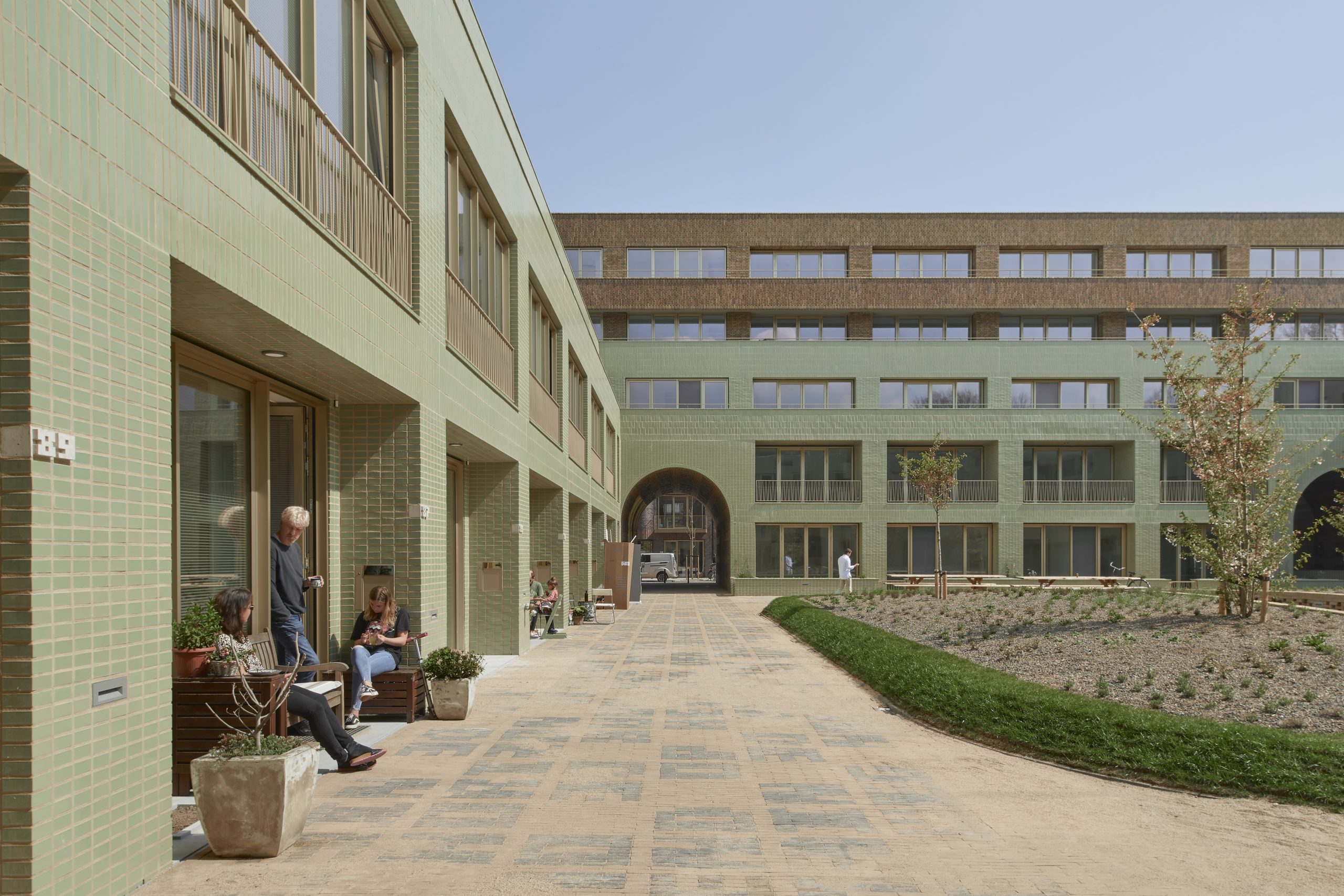 Spaarndammerhart in Amsterdam door Korth Tielens Architecten en Marcel Lok_Architect. Beeld Max Hart Nibbrig