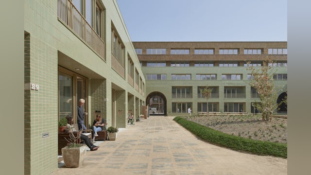 Spaarndammerhart in Amsterdam door Korth Tielens Architecten en Marcel Lok_Architect. Beeld Max Hart Nibbrig