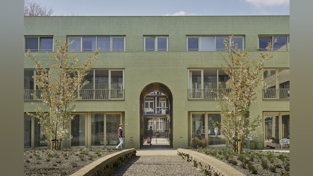 Spaarndammerhart in Amsterdam door Korth Tielens Architecten en Marcel Lok_Architect. Beeld Max Hart Nibbrig