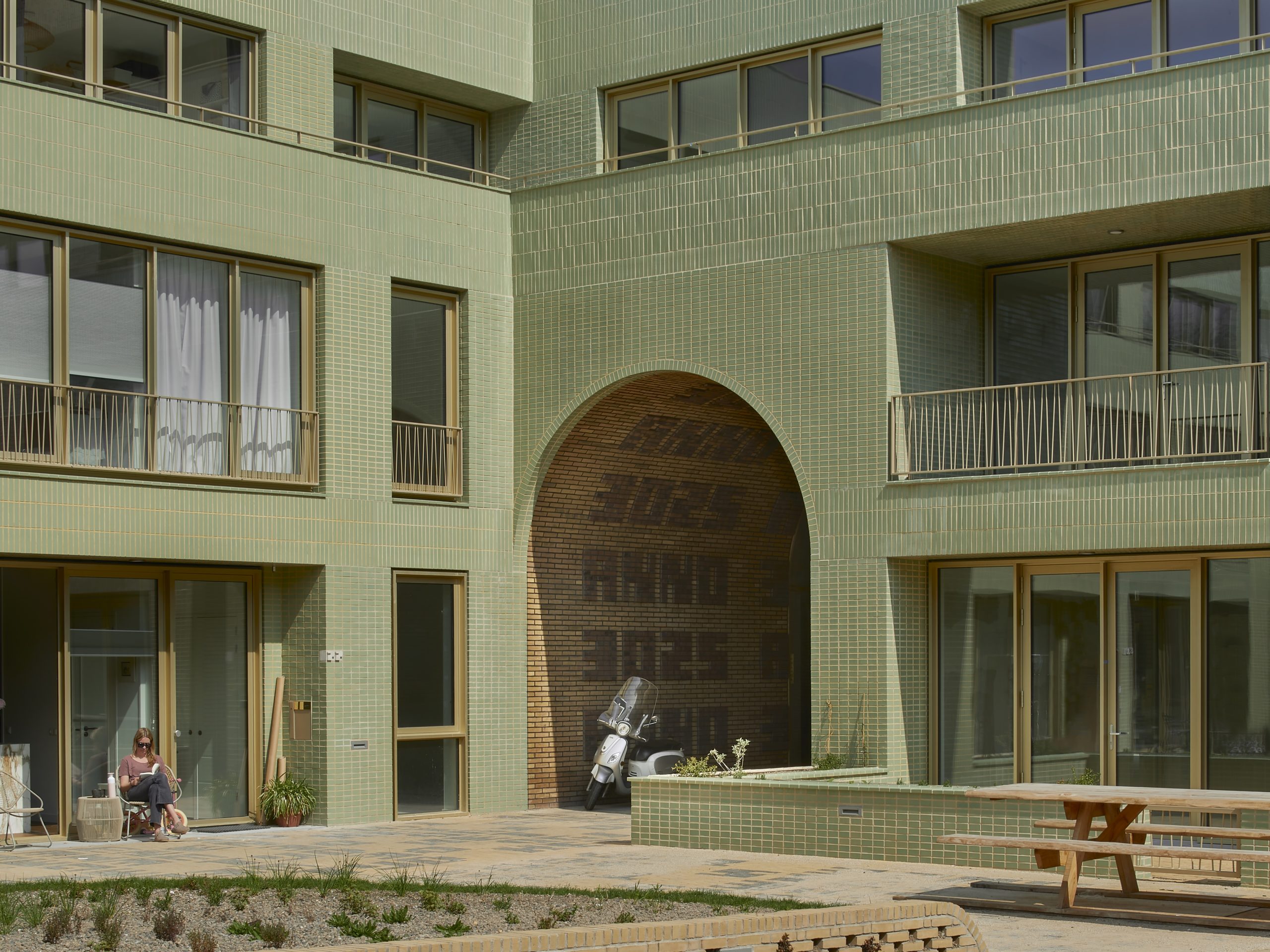 Spaarndammerhart in Amsterdam door Korth Tielens Architecten en Marcel Lok_Architect. Beeld Max Hart Nibbrig