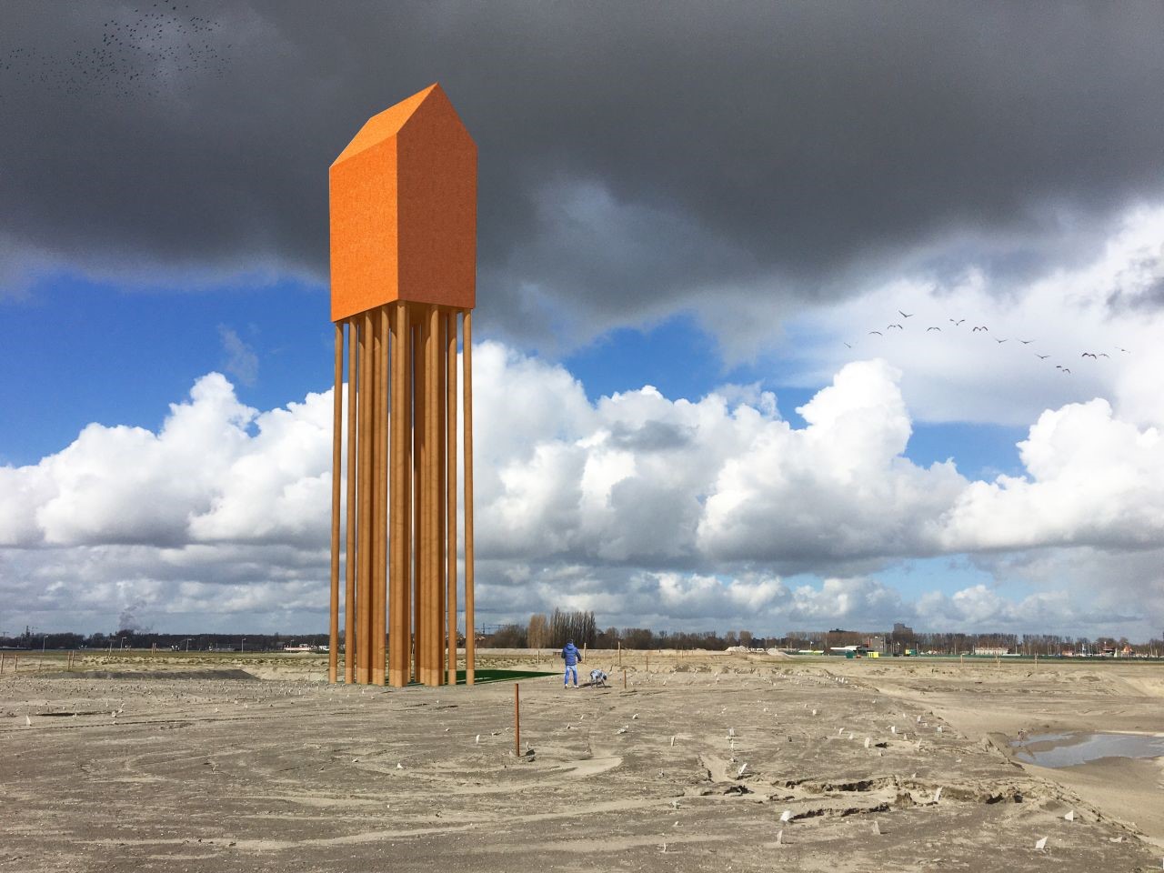 'Amsterdam is gebouwd op palen, als de stad eens ommeviel wie zou dat dan betalen?'