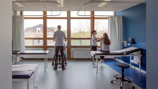 Onderwijsruimte. Beeld Scagliola-Brakkee