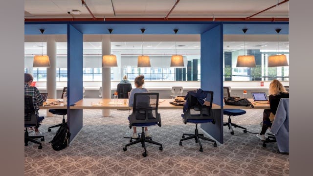 Studieruimte. Beeld Scagliola-Brakkee