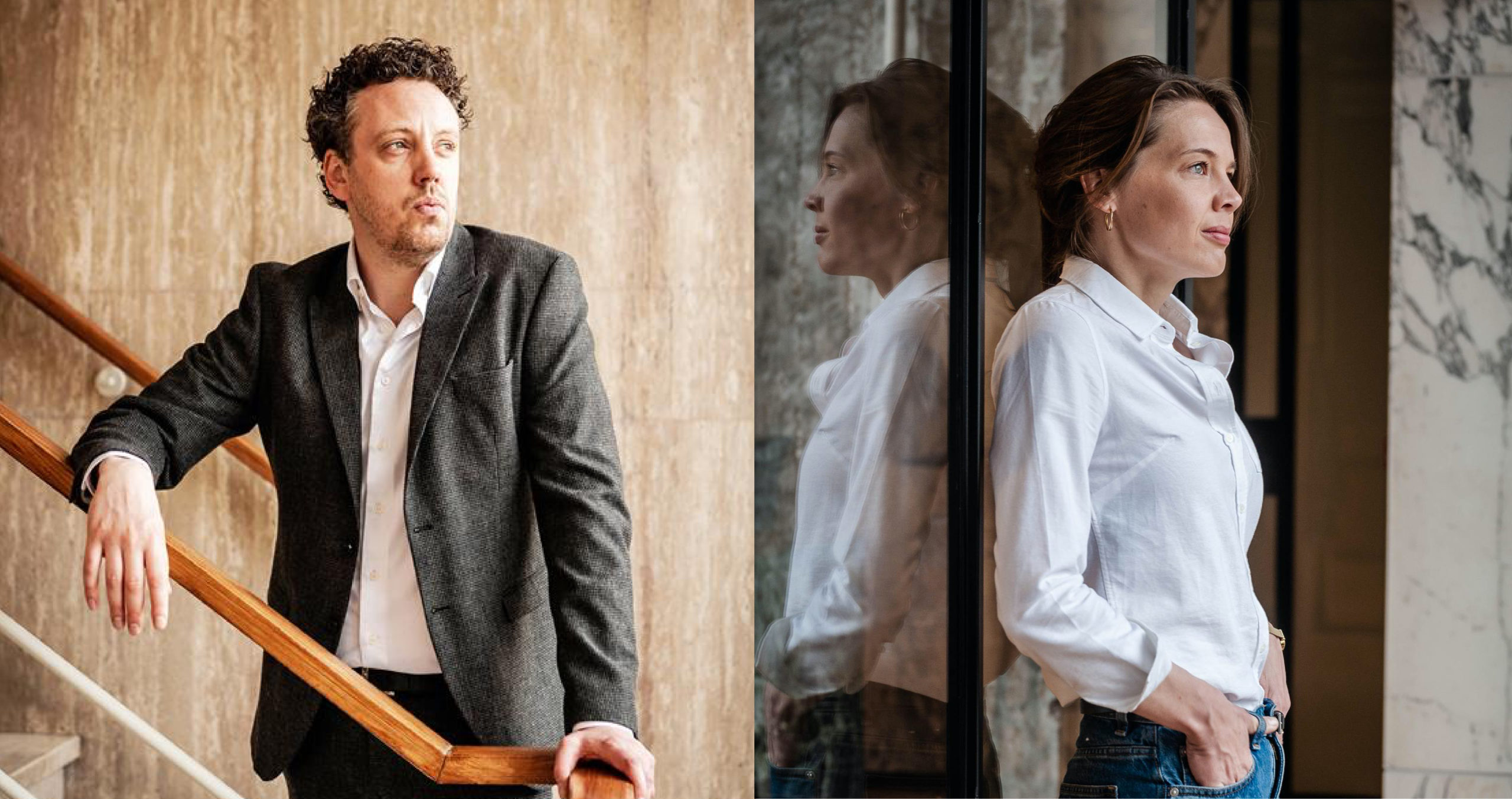 Bart van Leeuwen en Lisa van der Slot