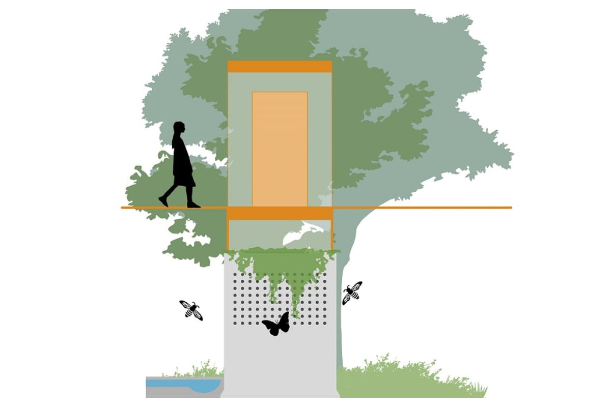 BureauVanEig wint architectenselectie opgangen Hofbogenpark