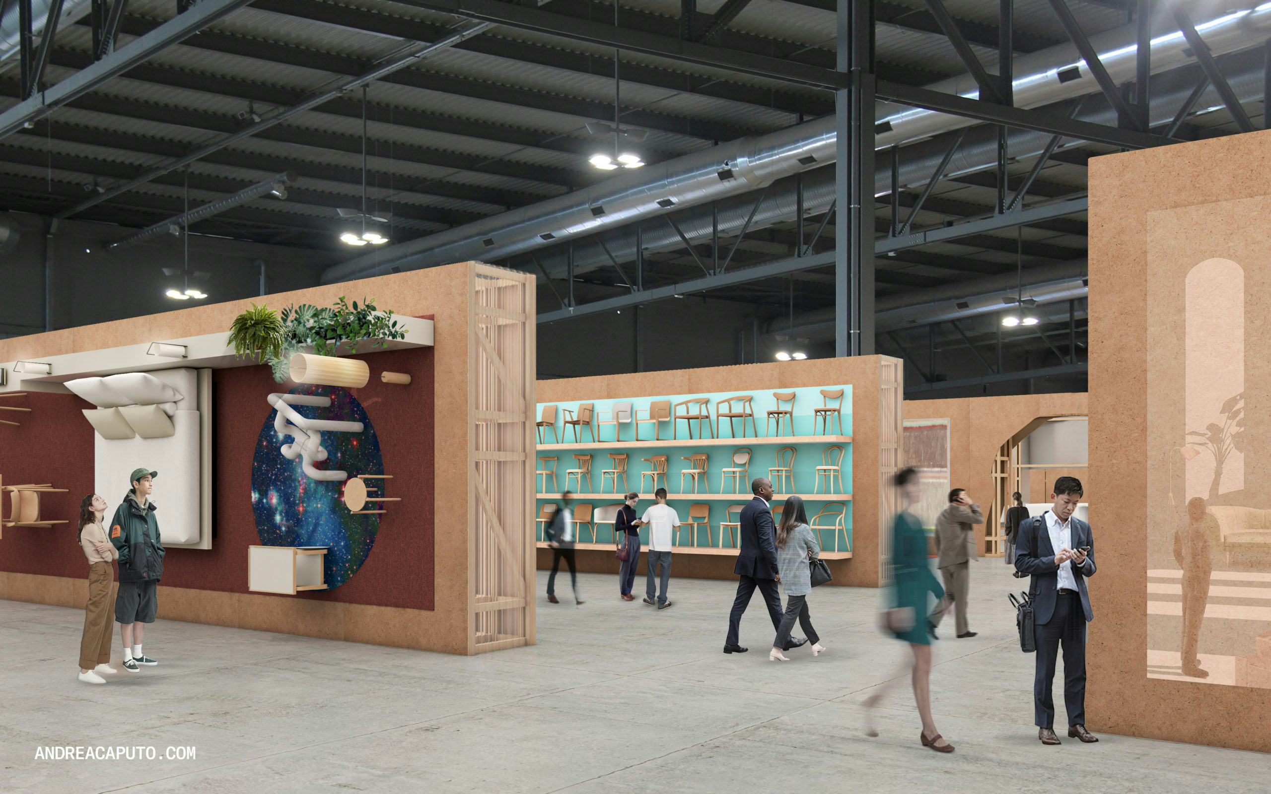 Een nieuw ontwerp voor de beurs: "supersalone" van Stefano Boeri