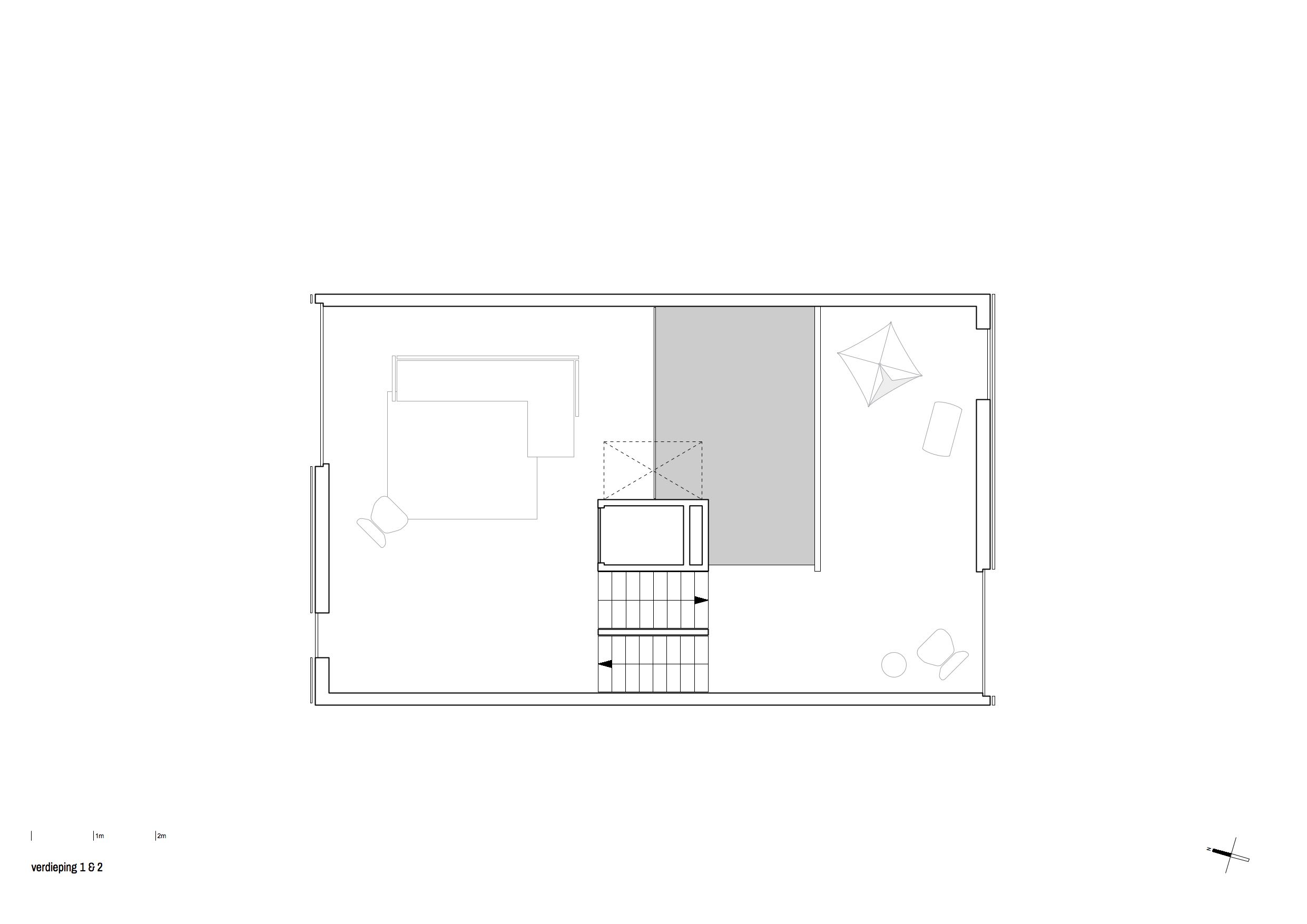 Eerste verdieping Next Level in Utrecht door Jasper Smits Architectuur