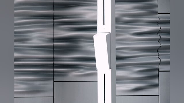 Aectual Acoustic Panels by Gramazio Kohler Research. Beeld Michael Lyrenmann