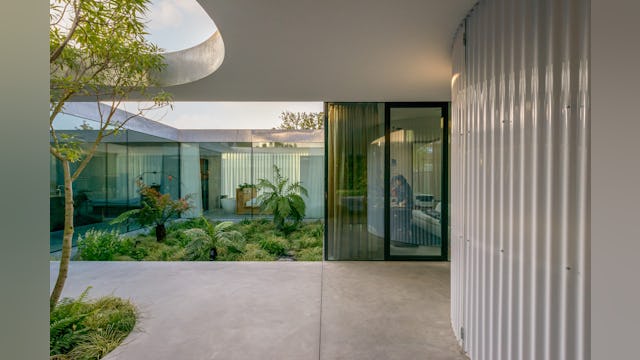 Villa Fifty-Fifty door Studioninedots. Beeld Frans Parthesius