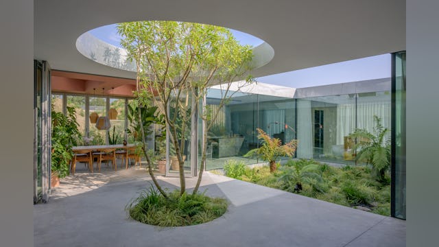 Villa Fifty-Fifty door Studioninedots. Beeld Frans Parthesius