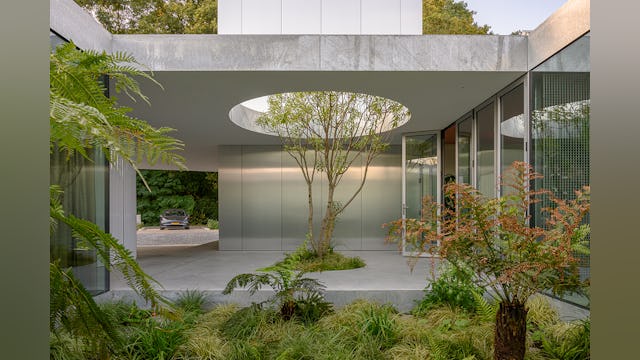 Villa Fifty-Fifty door Studioninedots. Beeld Frans Parthesius