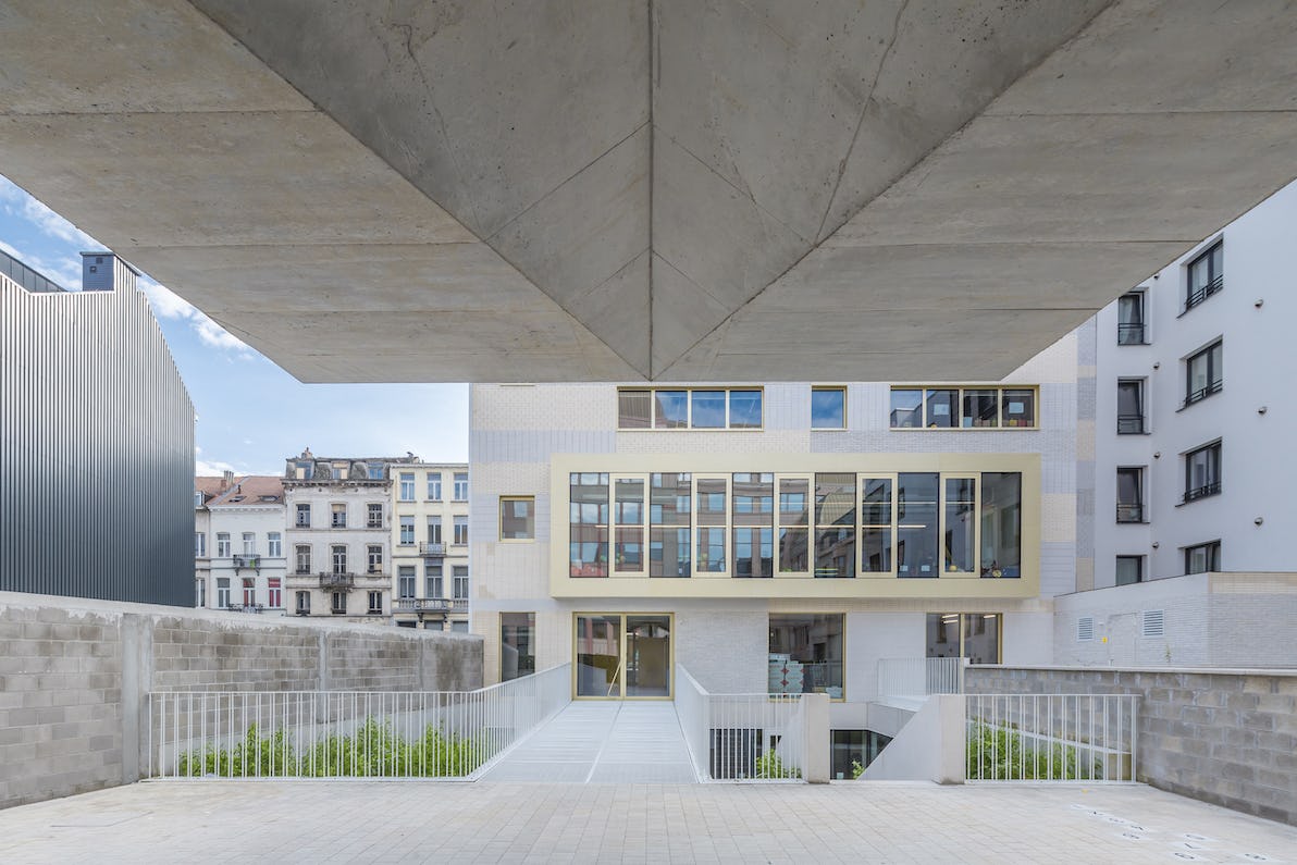 ARC21: School Balder, Sint-Gillis (B) - dmvA architecten
