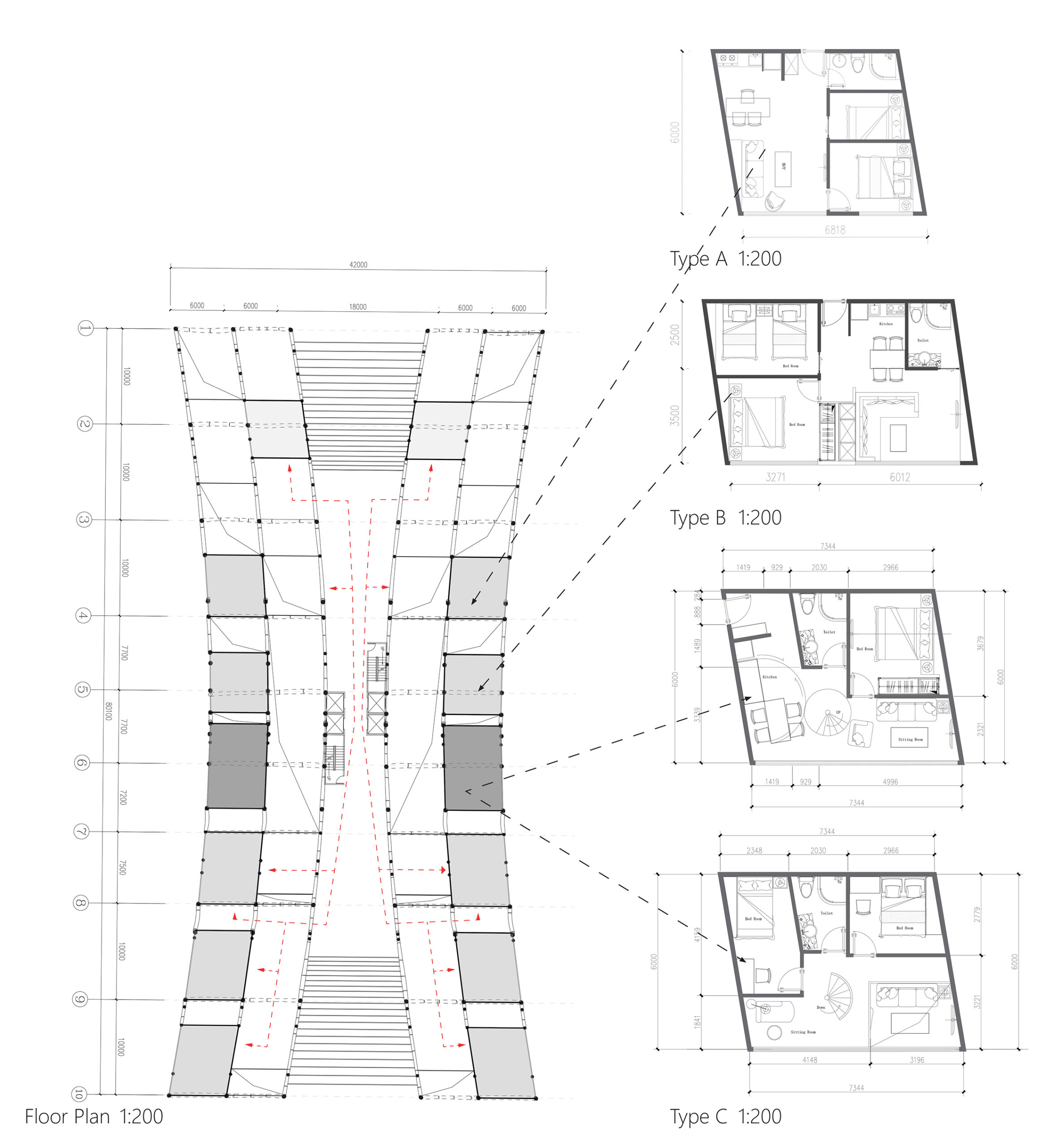 Floorplan. Proposals/ UArchitects /Misak Terzibasiyan