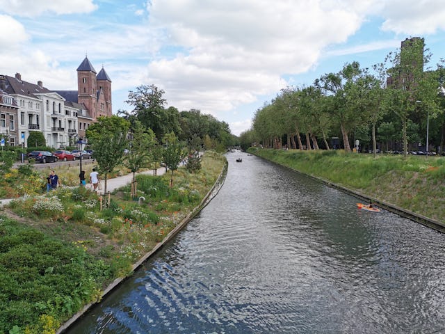 Herstel Catherijnesingel door OKRA Landschapsarchitecten