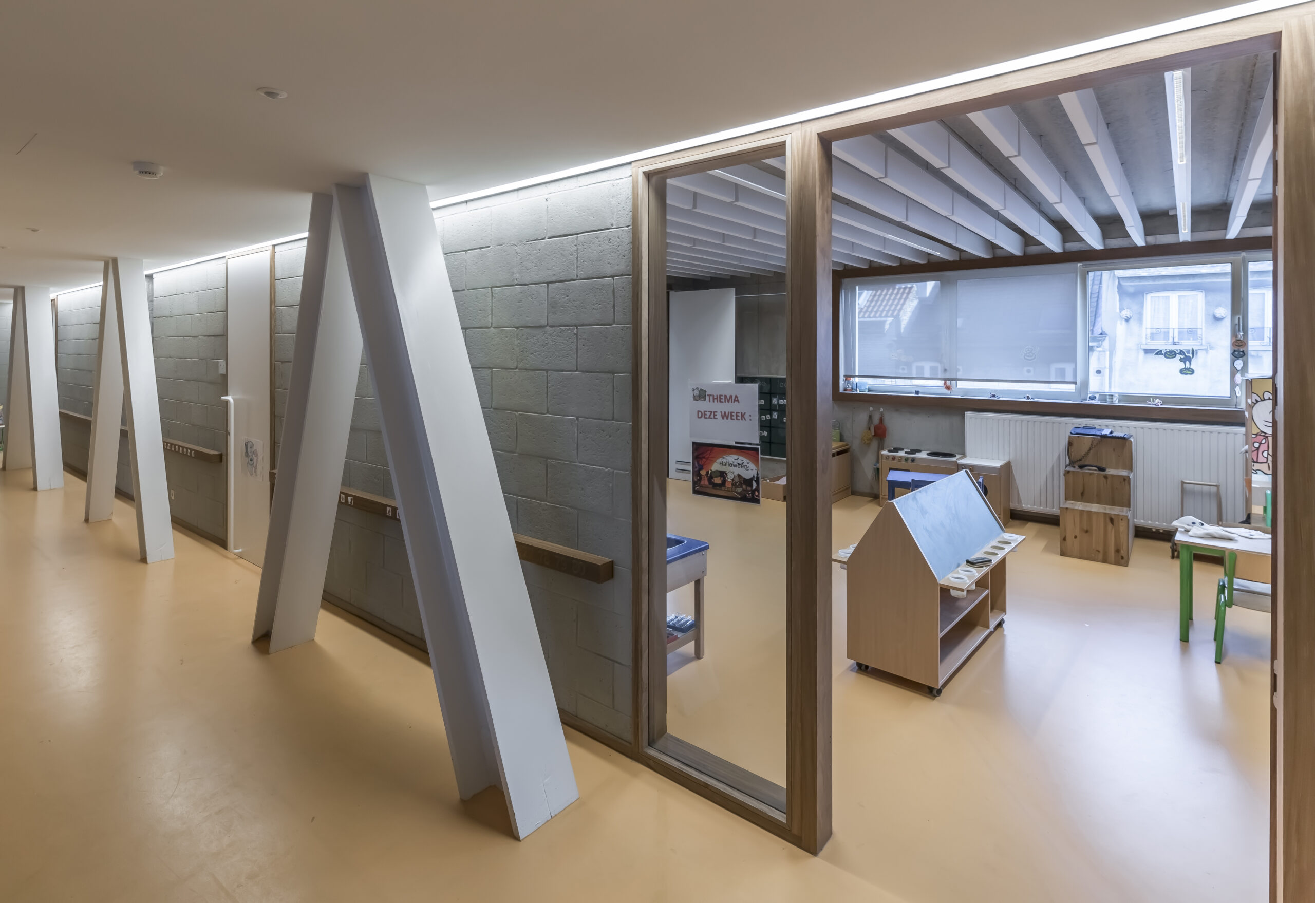 School Balder door dmvA. Beeld Sergio Pirrone