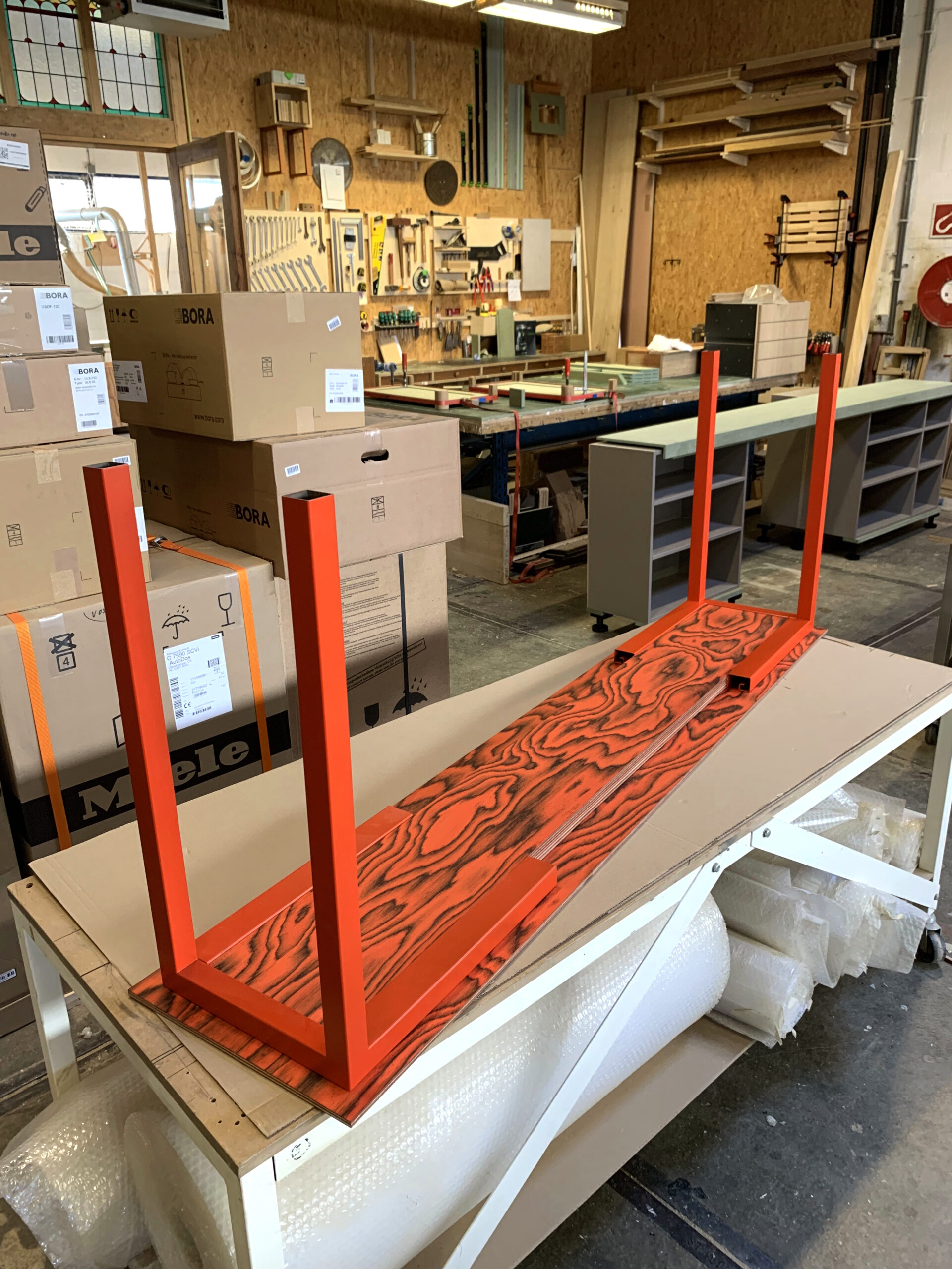 -TJE afstudeertafel. Beeld Bruno Vermeersch