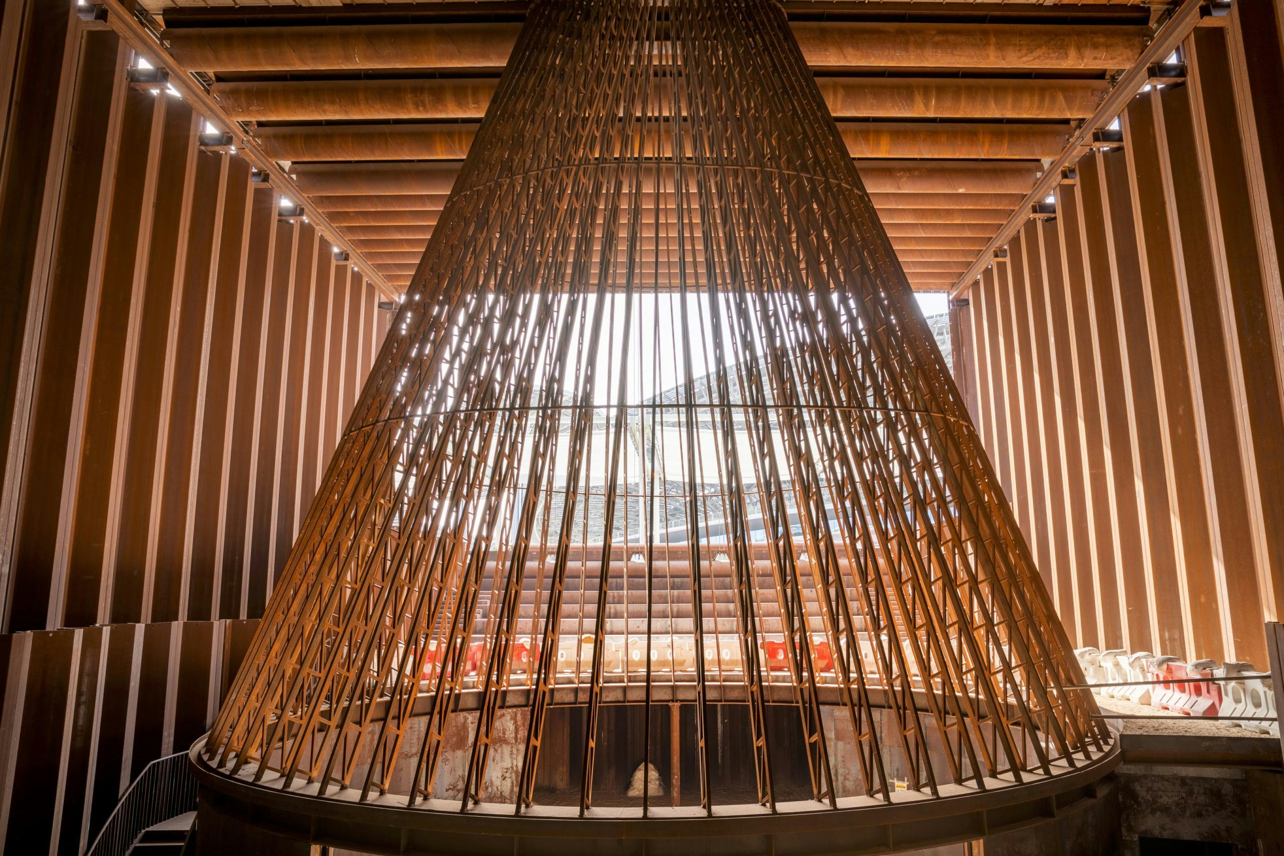Nederlands paviljoen voor de World Expo in Dubai door V8 Architects. Beeld Faisal Khatib