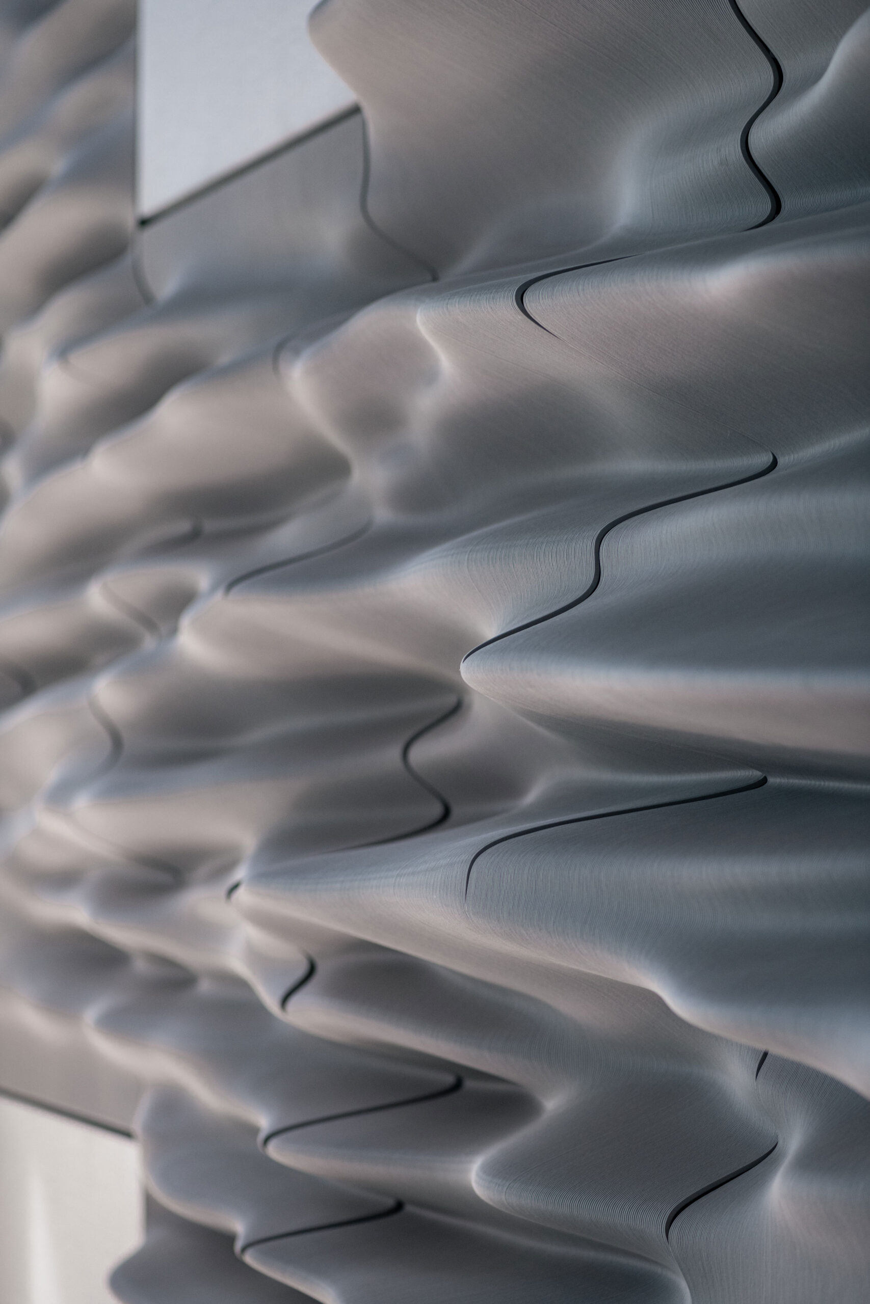 Aectual Acoustic Panels by Gramazio Kohler Research. Beeld Michael Lyrenmann