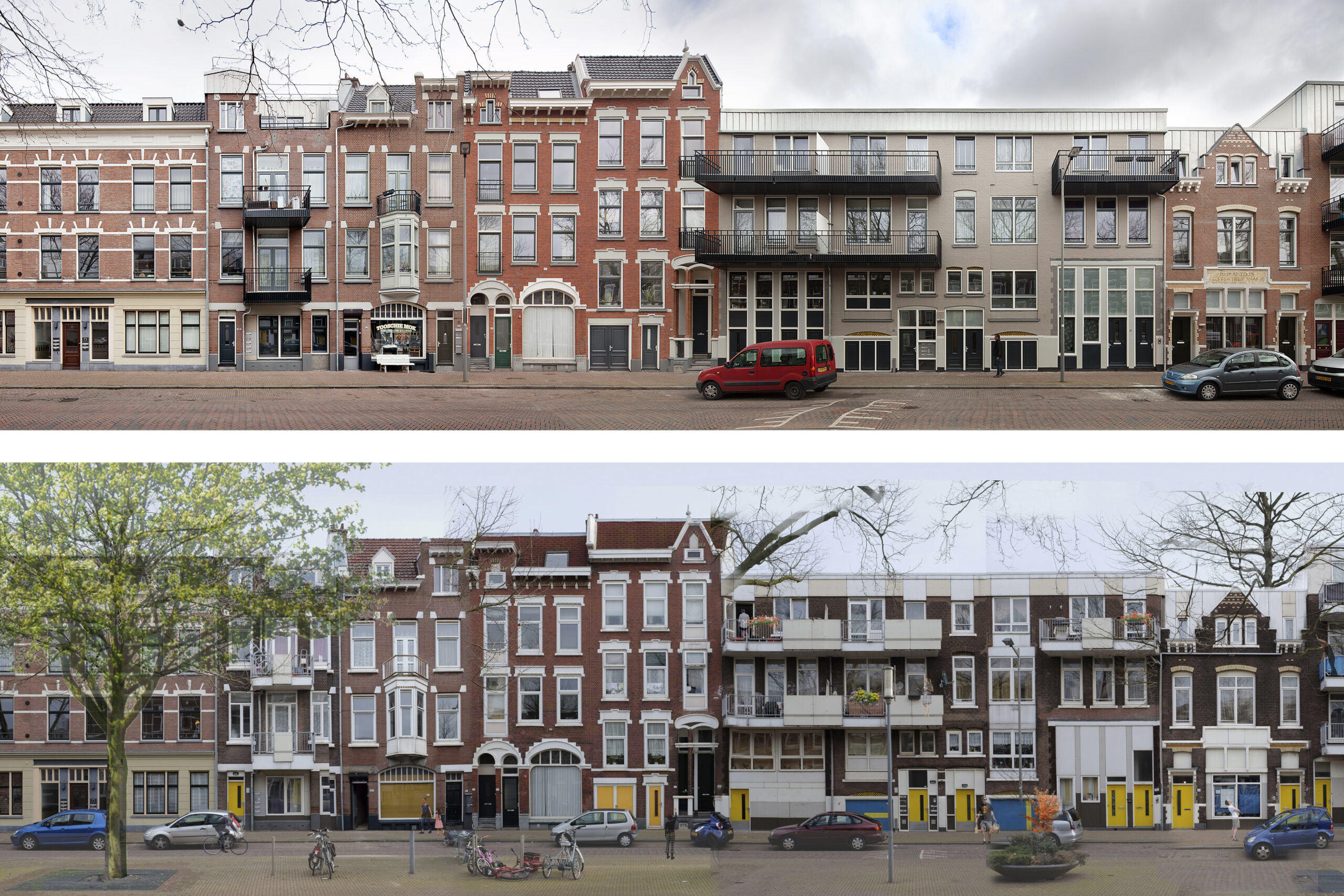Rechthuislaan Katendrecht Rotterdam door HP Architecten. Beeld Meindert Koelink