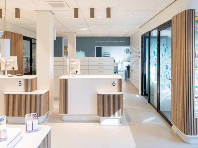 Service Apotheek door GROUP A. Beeld Aiste Rakauskaite
