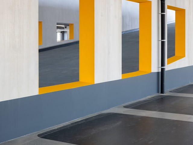 Parkeergebouw Berlijnplein door Zecc Architecten. Beeld Stijn Poelstra