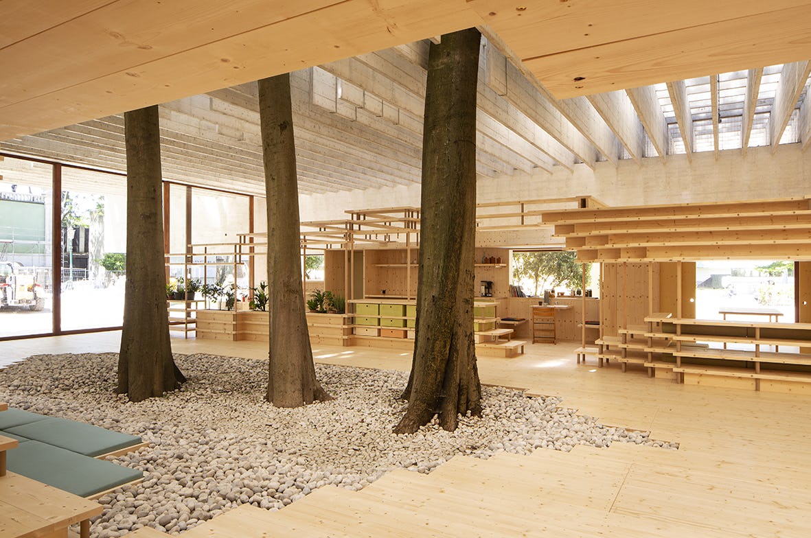 What we share, a model for cohousing in het Scandinavisch paviljoen. Beeld Francesco Galli