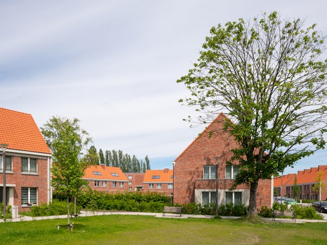 Hoboken, Antwerpen, woningen, wijk, door De Nijl architecten, Rotterdam NL. Beeld Jannes Linders