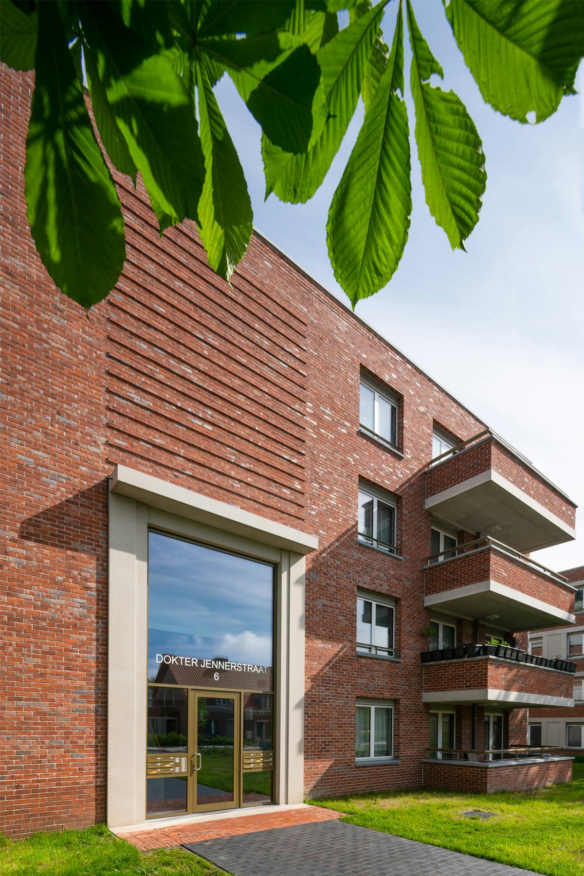 Hoboken, Antwerpen, woningen, wijk, door De Nijl architecten, Rotterdam NL. Beeld Jannes Linders