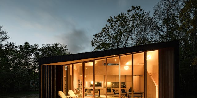 Holiday Home door Orange Architects. Beeld Sebastian van Damme