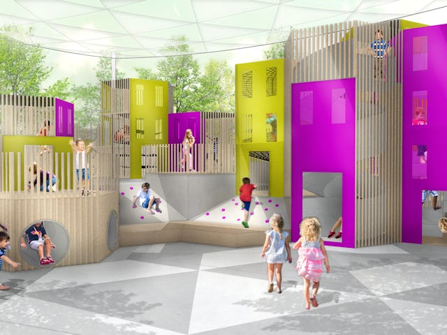 Playground. Beeld Carve-Serravalle Designer Outlet