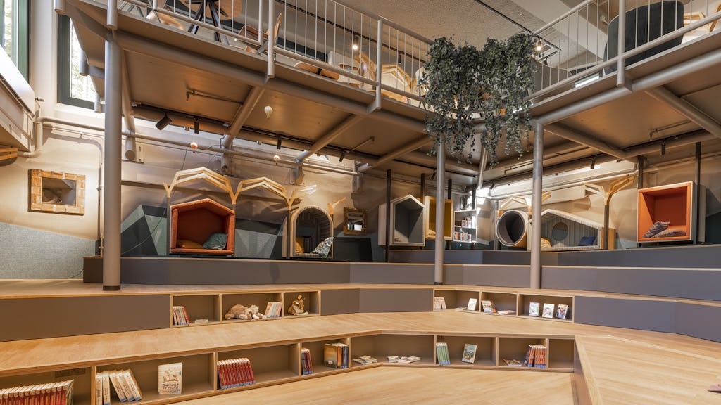 Kinderbibliotheek Gutersloh. Beeld Marco Heyda/aatvos