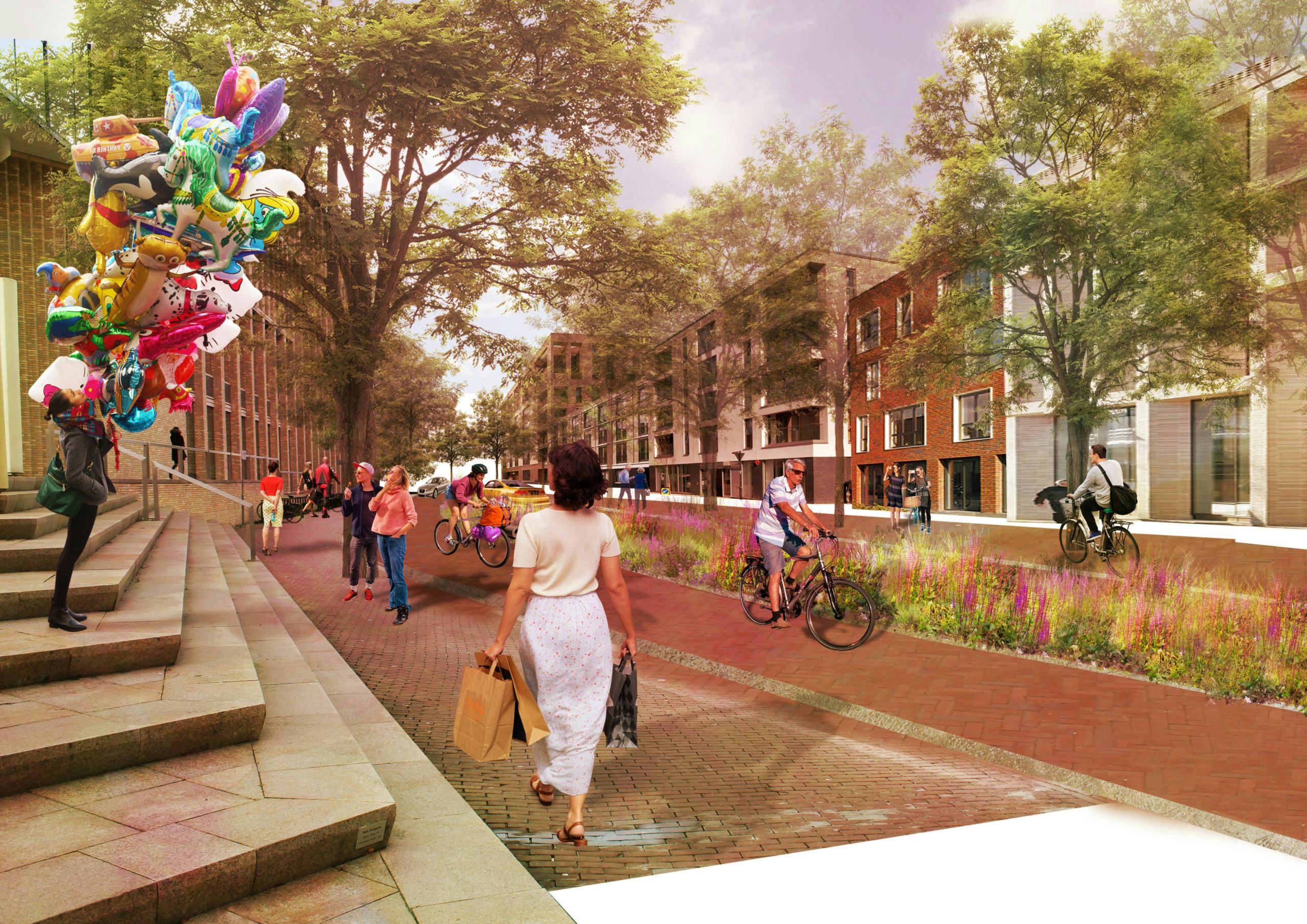 Wonen vormt in de Binnenstadsvisie van Assen de basis. Hiervoor is meer nodig dan appartementen voor starters boven op de supermarkt of bij het station.