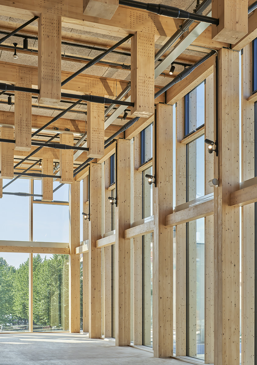 Sara Cultural Centre, Skellefteå, Zweden - White Arkitekter. Beeld Ake Eson Lindman