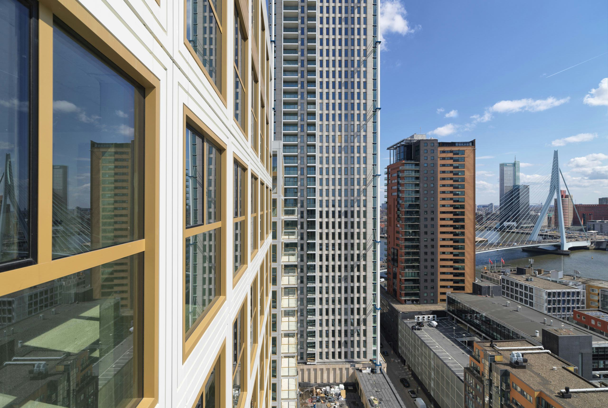 Zalmhaven Rotterdam bereikt hoogste punt