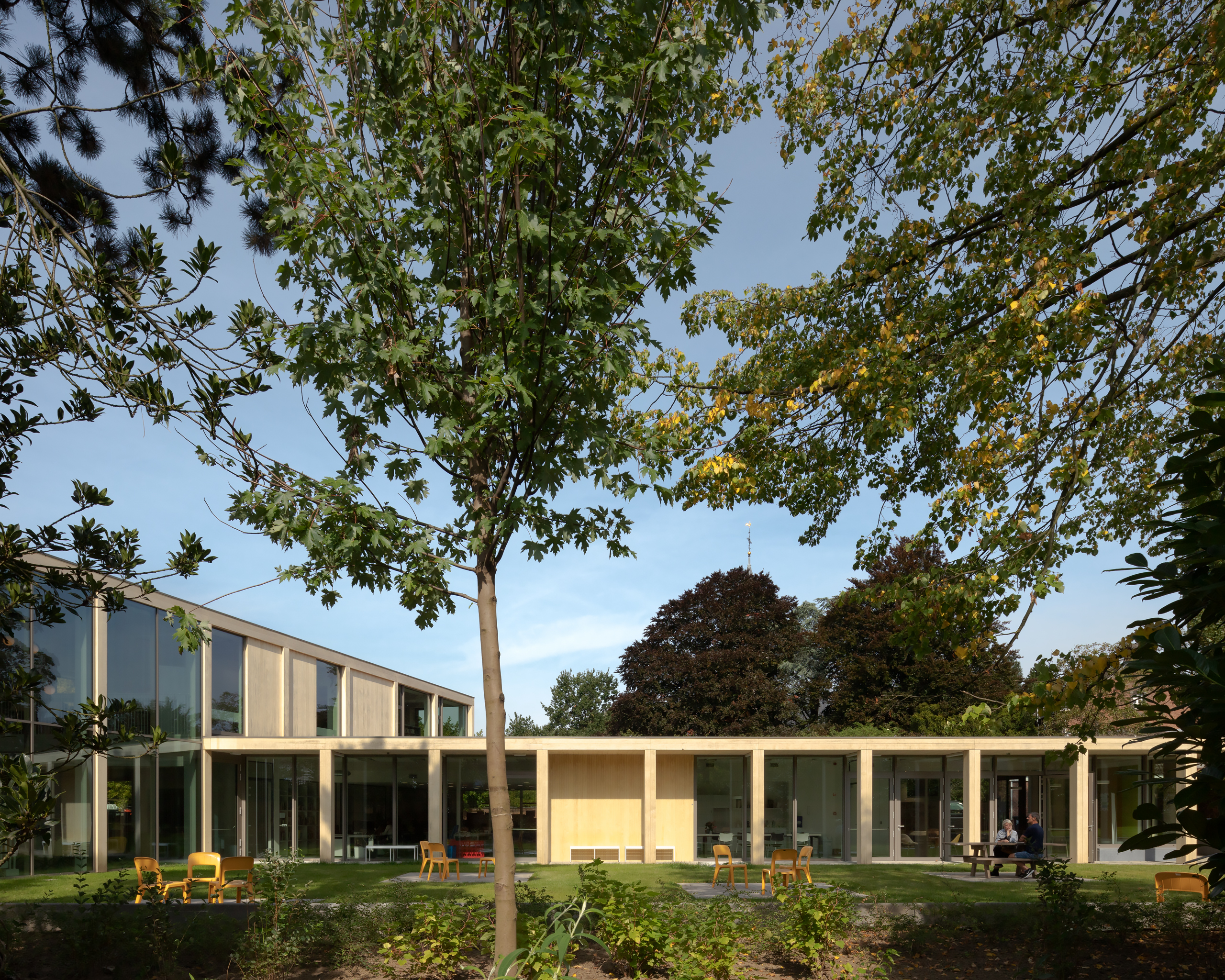 VTC Library Edegem by Marc Koehler architects. Beeld Dennis De Smet
