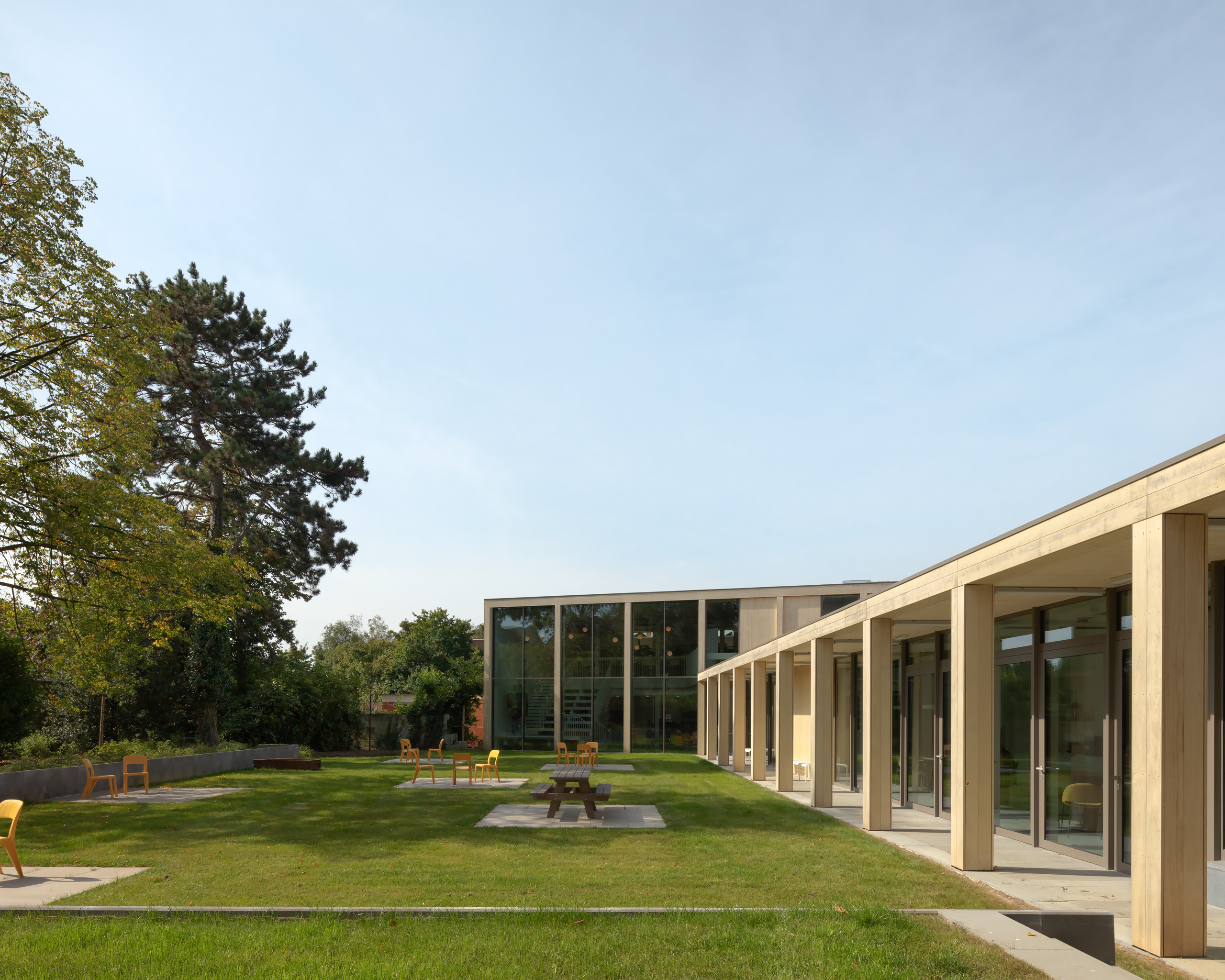 VTC Library Edegem by Marc Koehler architects. Beeld Dennis De Smet
