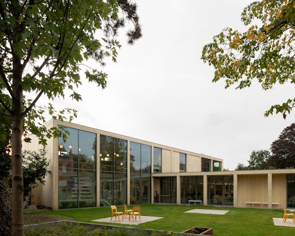 VTC Library Edegem by Marc Koehler architects. Beeld Dennis De Smet
