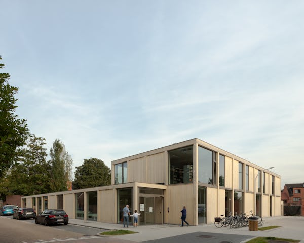 VTC Library Edegem by Marc Koehler architects. Beeld Dennis De Smet