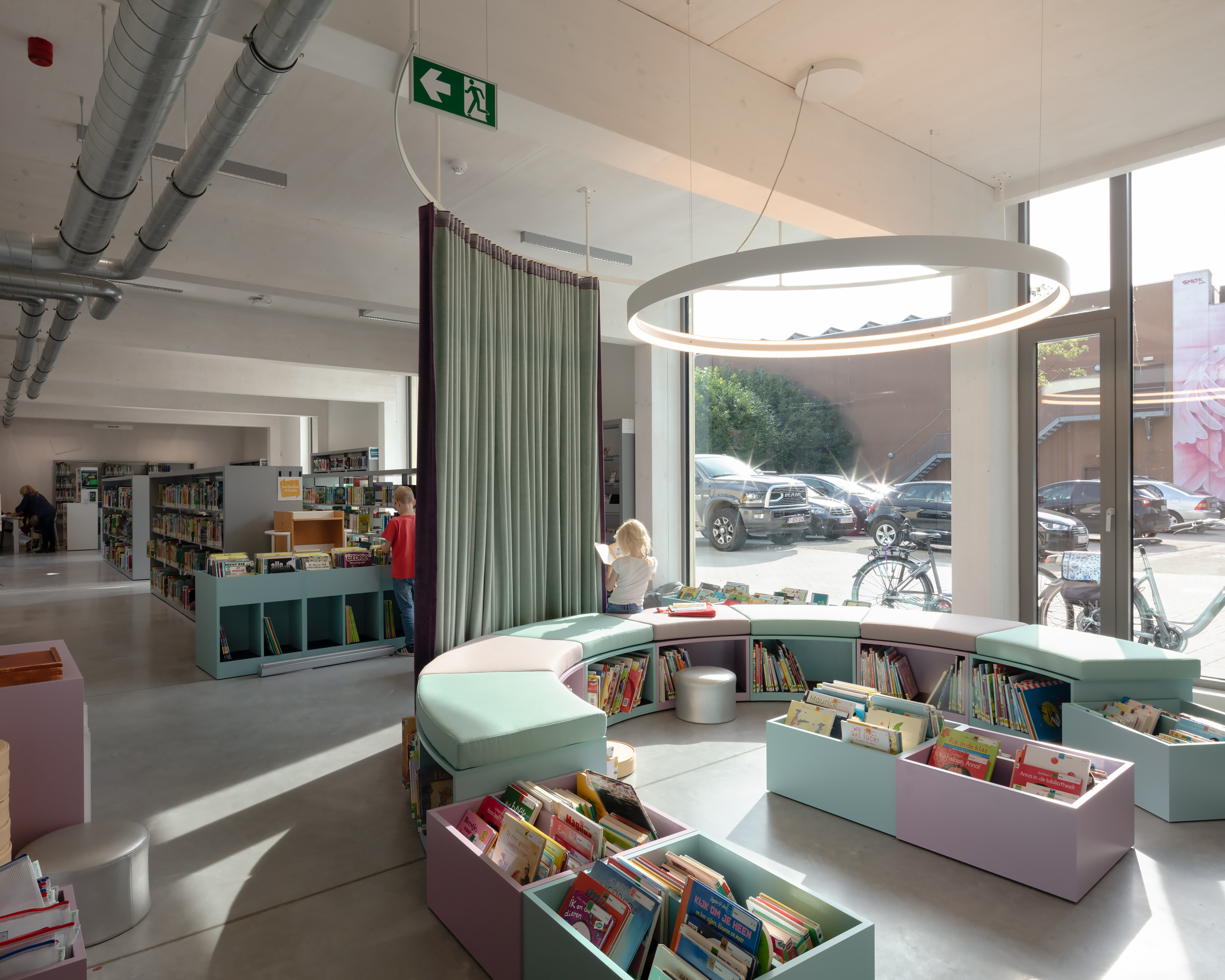 VTC Library Edegem by Marc Koehler architects. Beeld Dennis De Smet