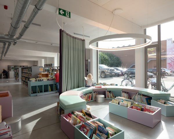 VTC Library Edegem by Marc Koehler architects. Beeld Dennis De Smet