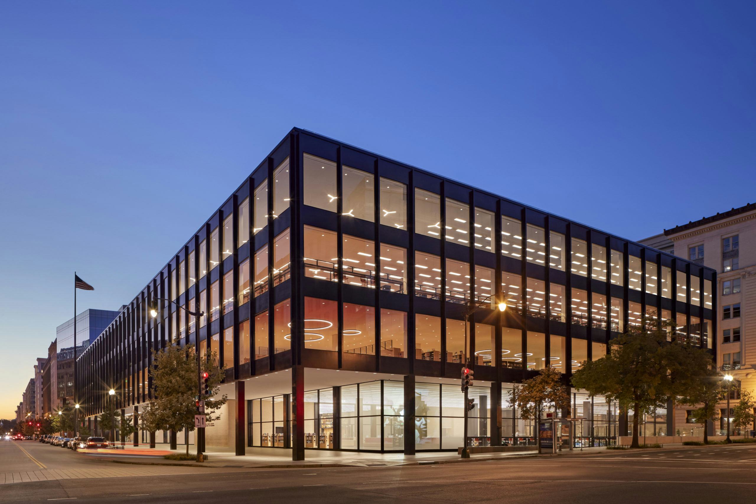 Martin Luther King Jr. Memorial Library | Mecanoo | beeld Robert Benson