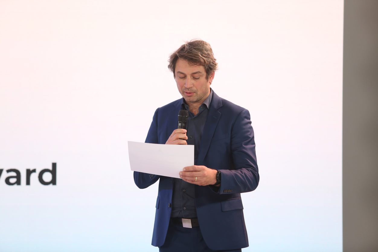 Edzo Bindels juryvoorzitter ARC21 Stedenbouw. Beeld Cynthia van Dijke