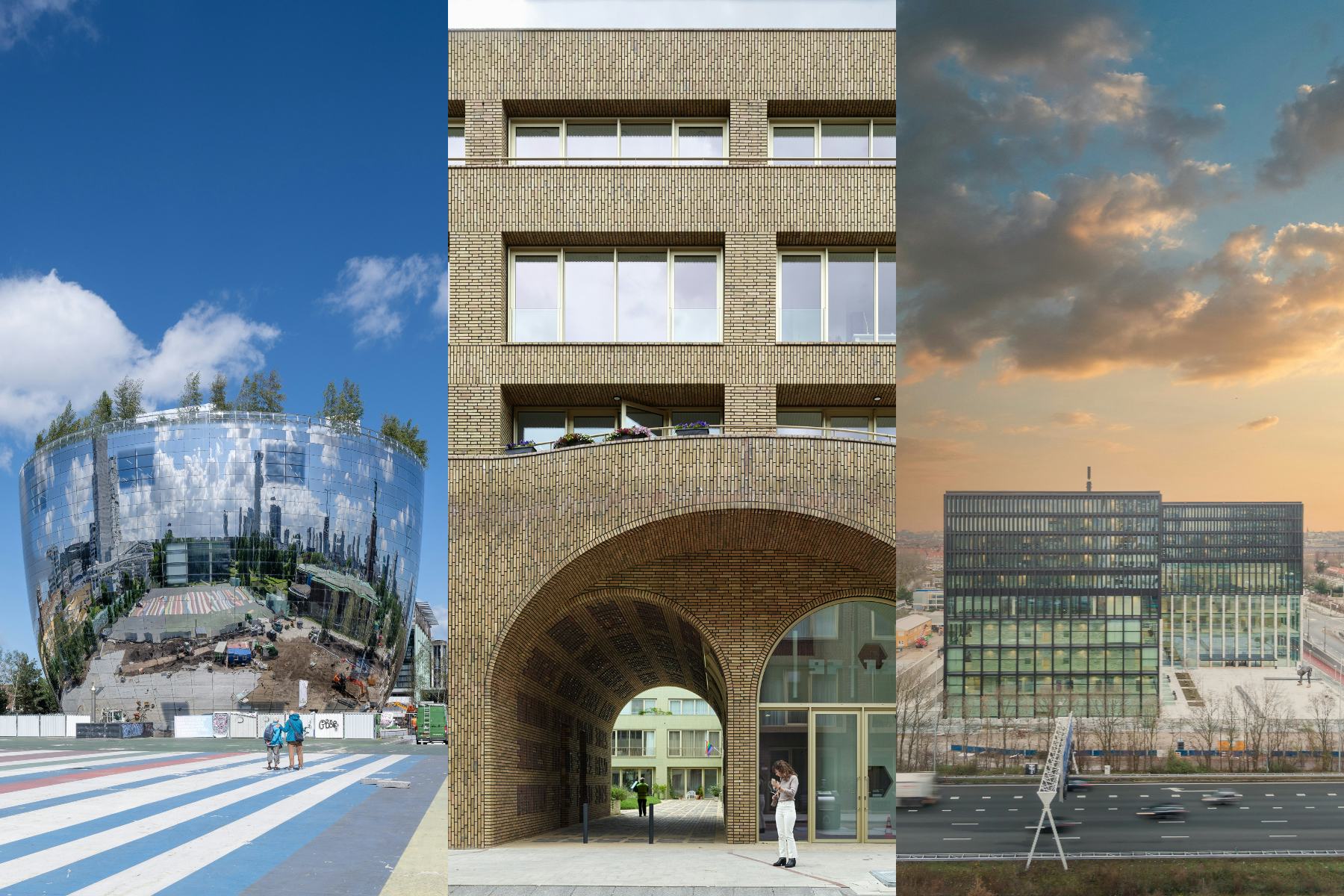 Dit zijn de drie nominaties voor de ARC21 Architectuur Award!