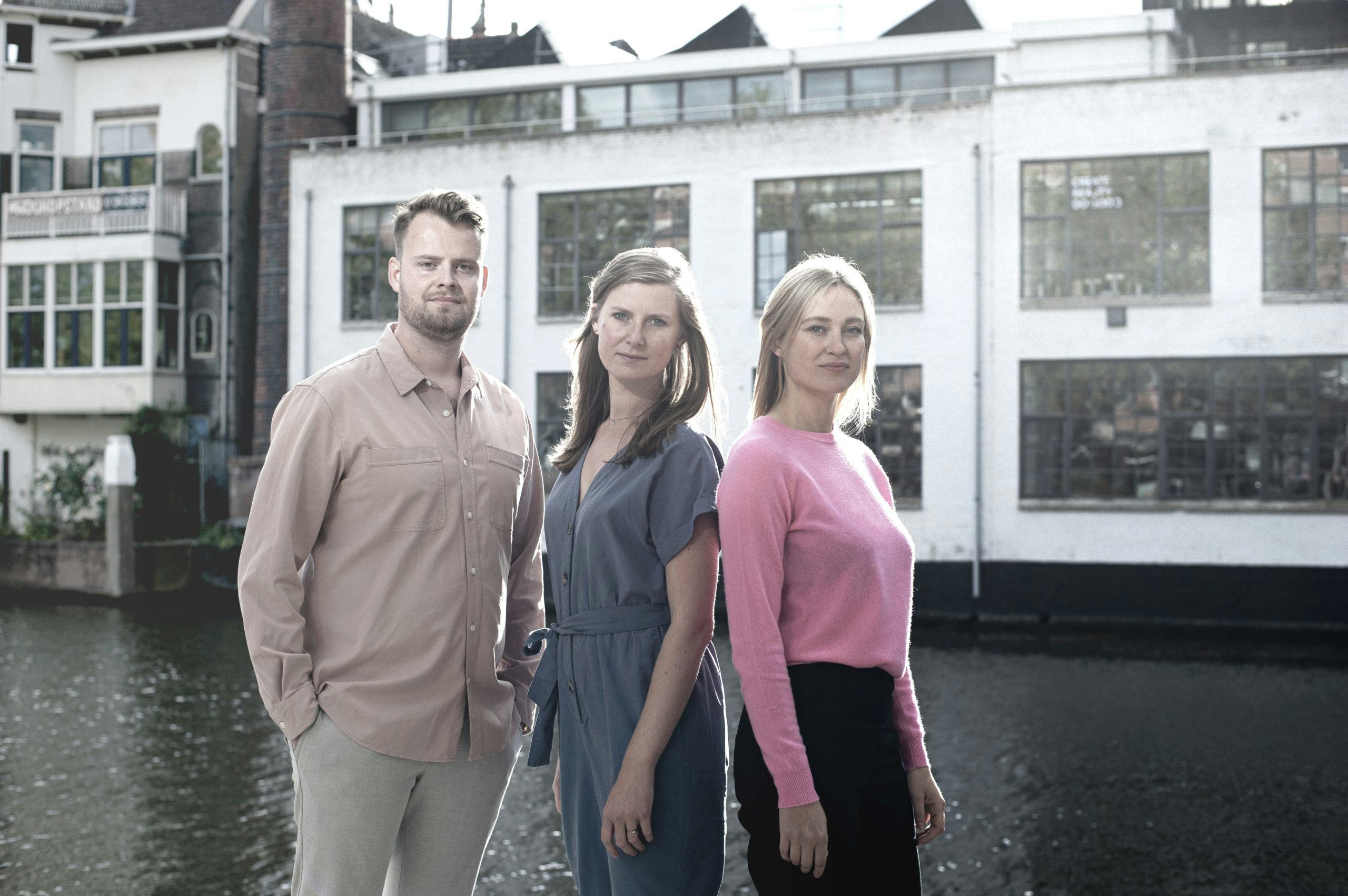 De nieuwe partners van JVST: Jesse Wijnen, Ilse Janmaat en Madeleine Mans