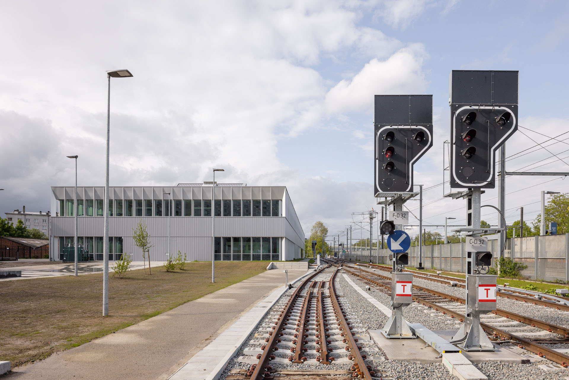 Infrabel Academy Brussel - Atelier Kempe Thill. Beeld © ULRICH SCHWARZ, BERLIN
