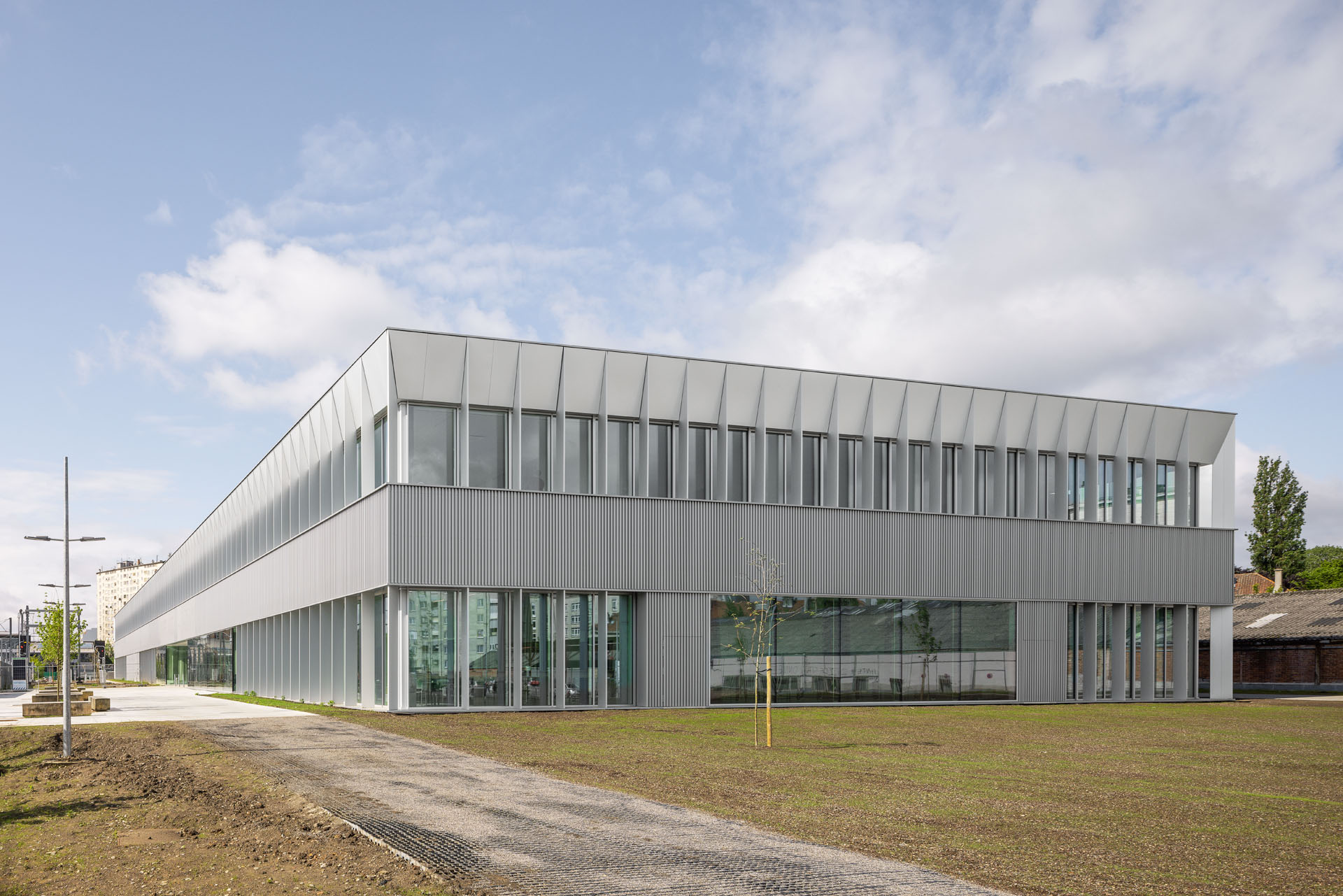 Infrabel Academy Brussel - Atelier Kempe Thill. Beeld © ULRICH SCHWARZ, BERLIN